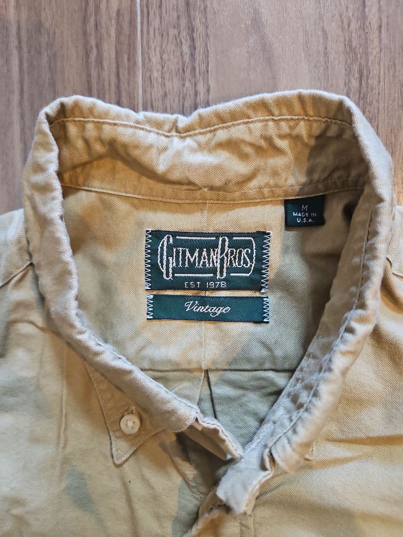 【GITMAN BRO. vintage】Overdye Oxfordshirt