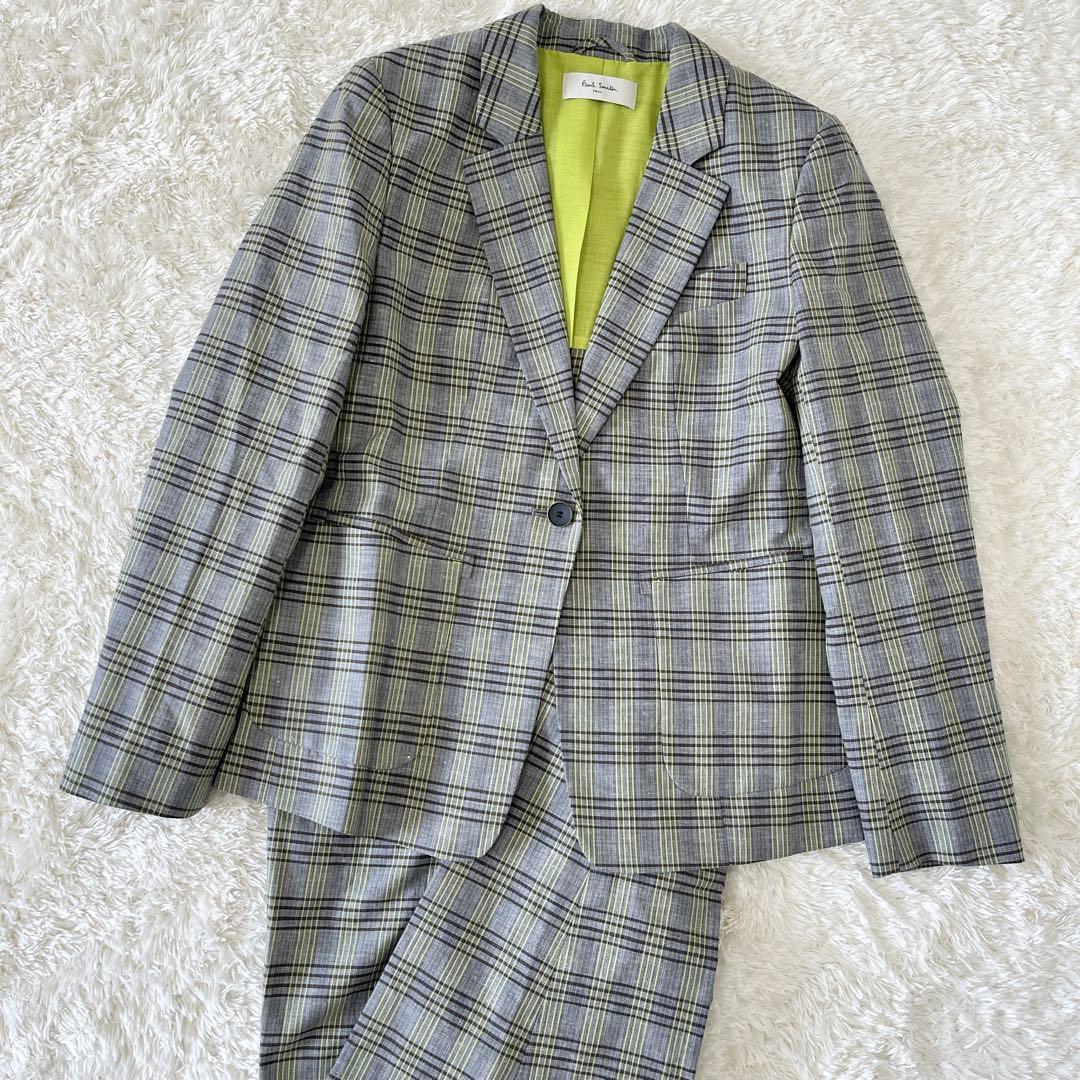 美品✨ ポールスミス カジュアルスーツ　セットアップ　パンツスーツ　チェック
