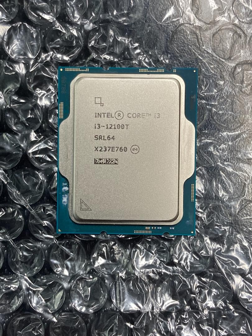 インテルCPU Core i3 12100T