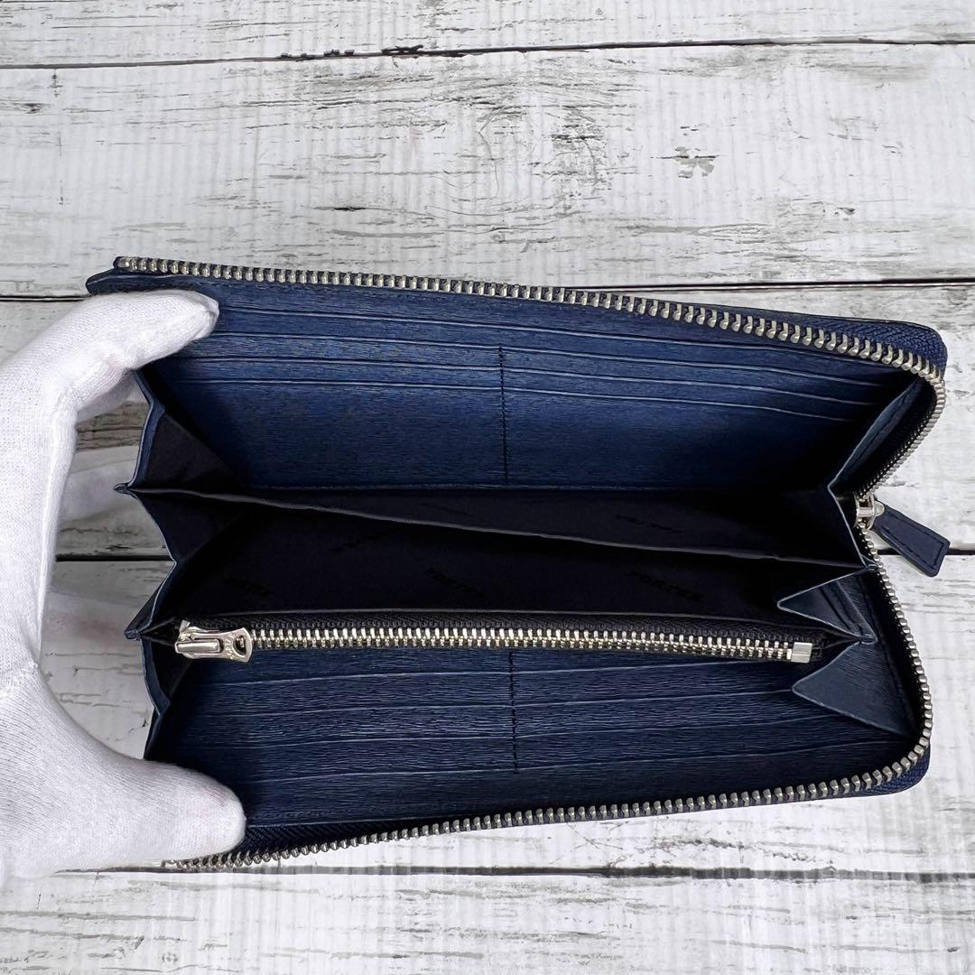 PORTER ポーター レザー L字ファスナー 長財布 45