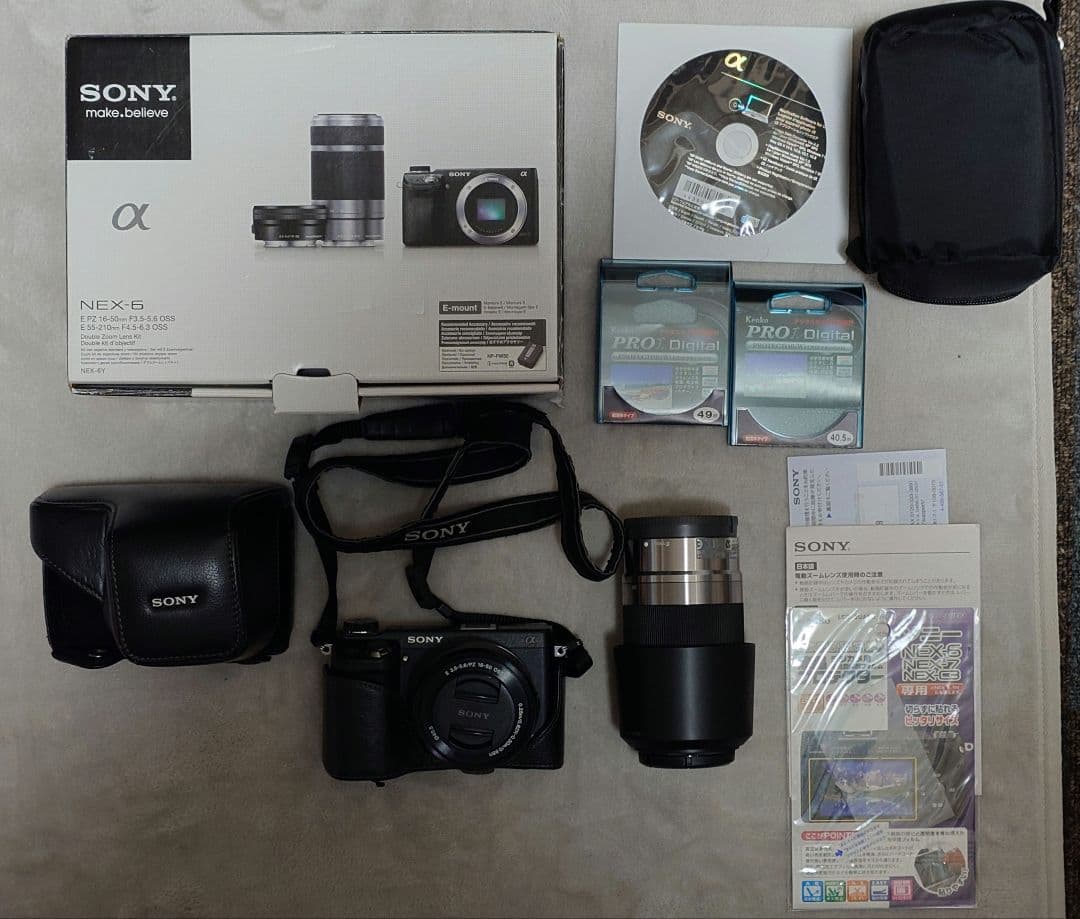 SONY NEX-6 ダブルズームキット ミラーレスカメラ