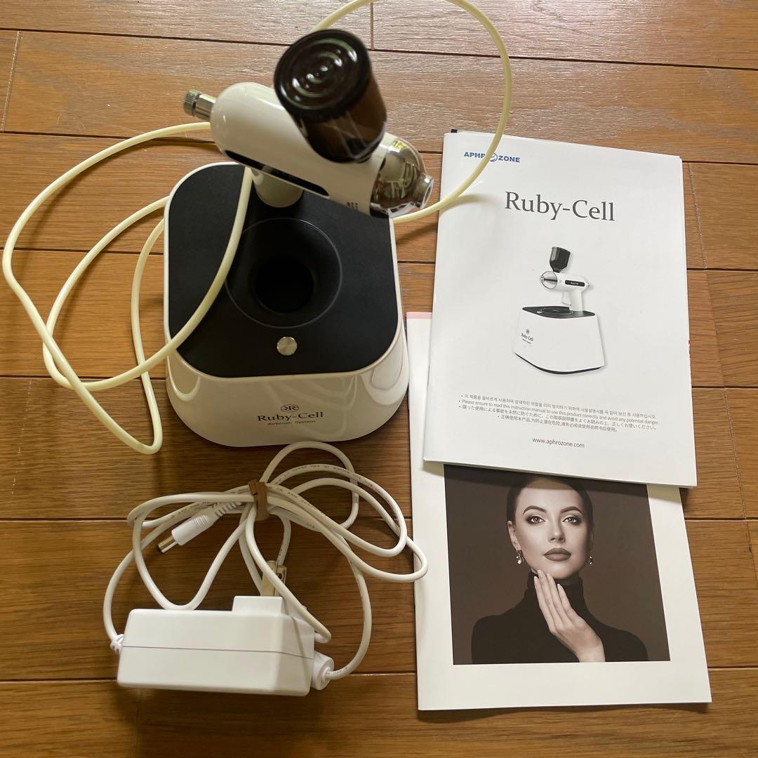 正規販売店から購入　ルビーセル　エアブラシ　美顔器