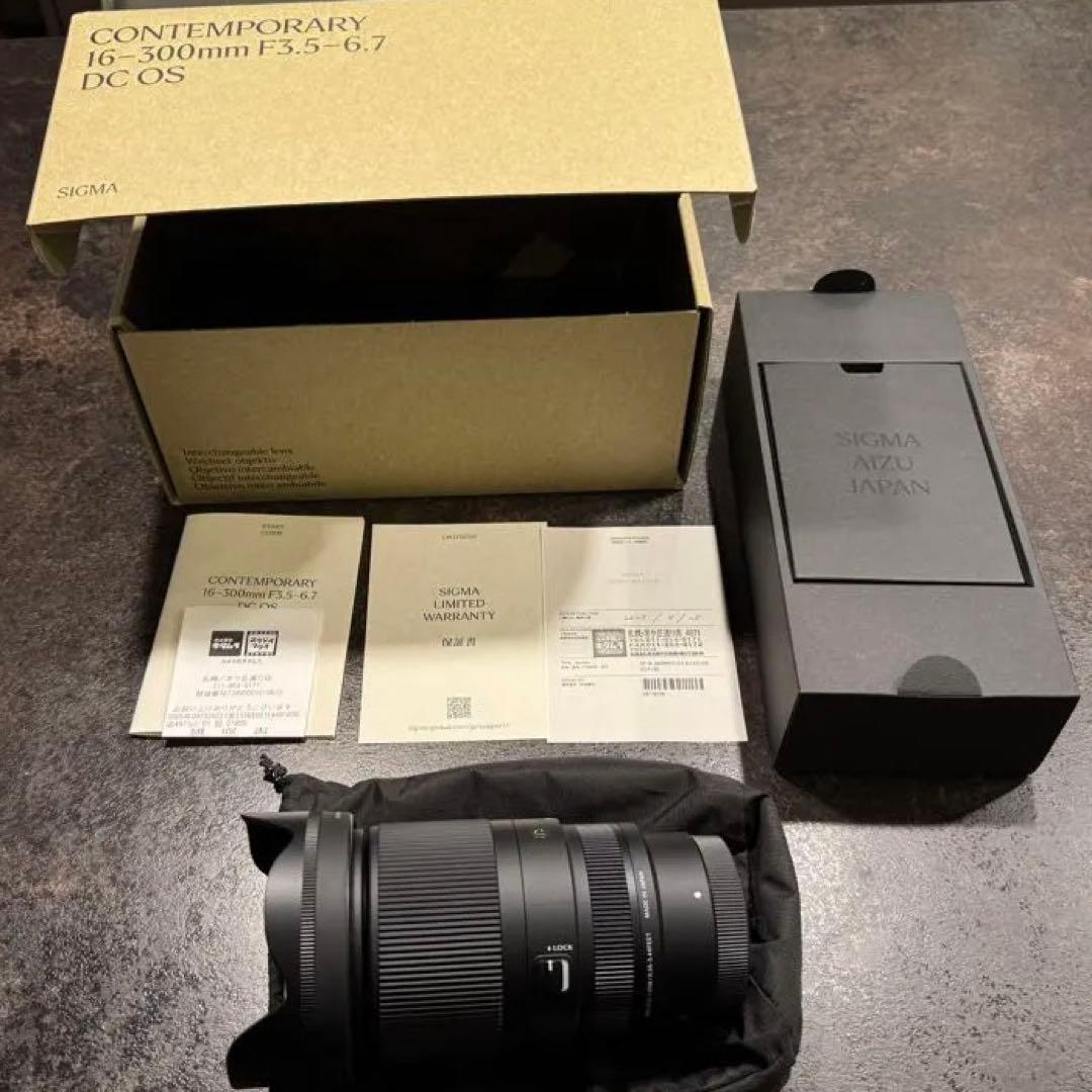 SIGMA 16-300mm F3.5-6.7 DC OS ズームレンズ