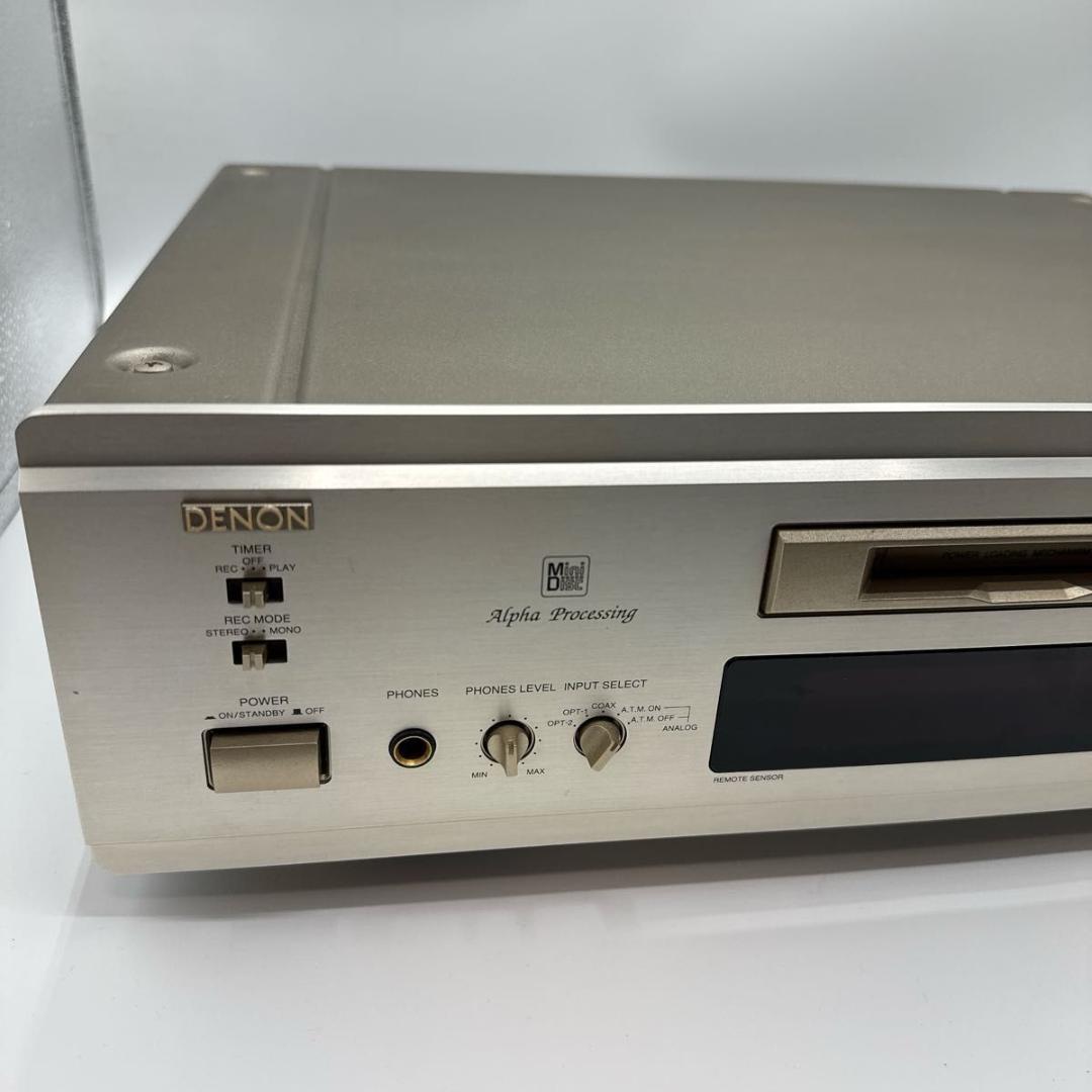 DENON MDレコーダー　DMD-1600AL　リモコン付き
