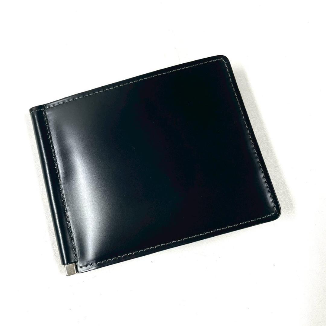 超美品 SOMES HANOVER社製 コードヴァン マネークリップ