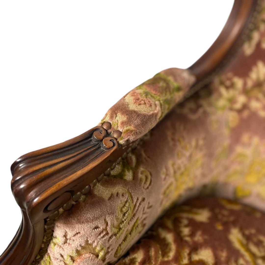 ひまわりサンサン　HR382 【美品】DOMANI ルイ15世 カリモク