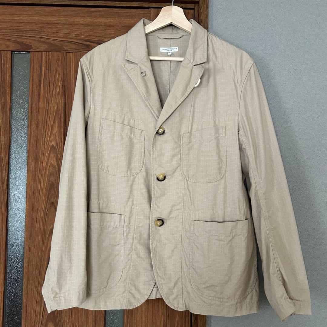 ENGINEERED GARMENTS ベージュジャケット M USA 綿100