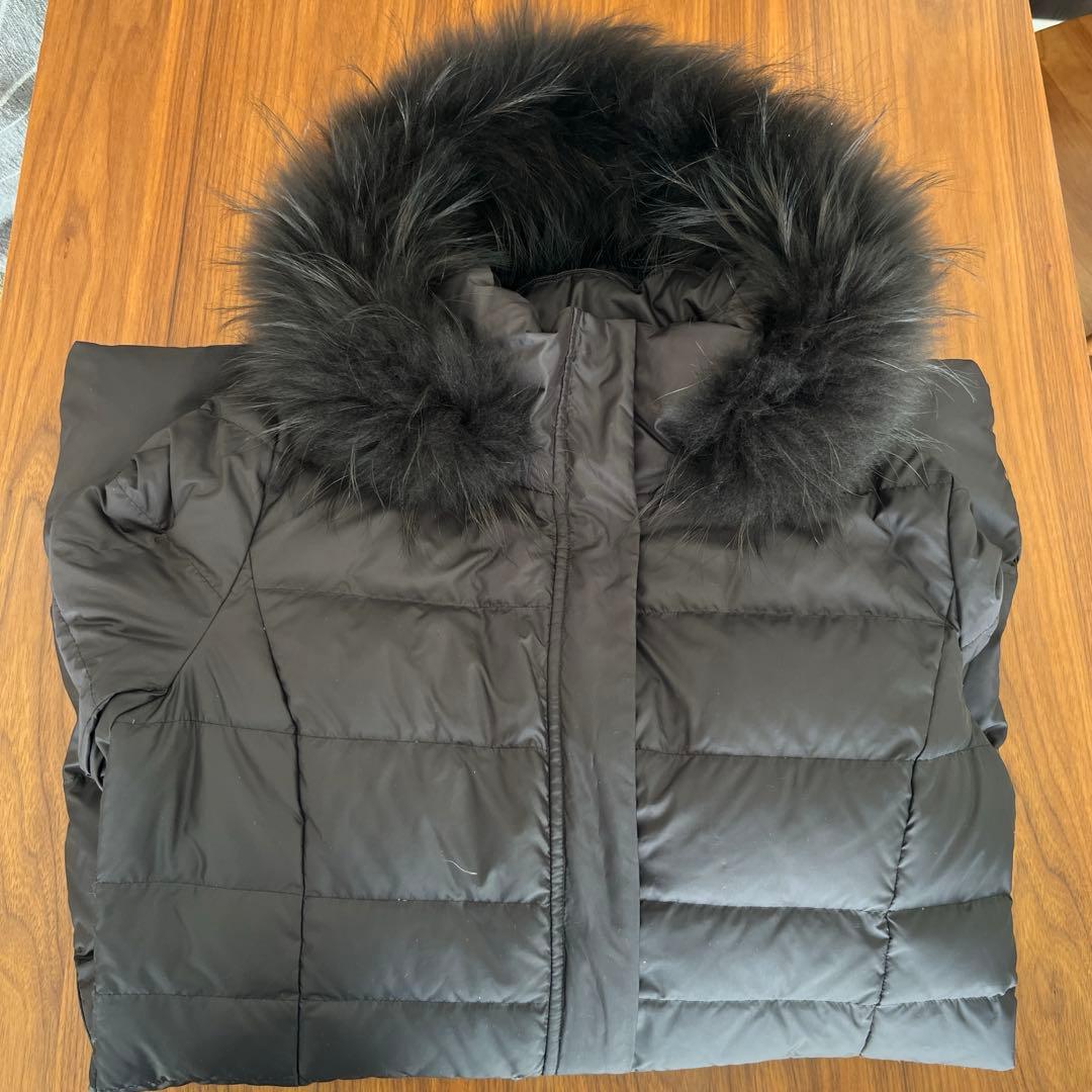 INDIVI ダウンコート 40 インディヴィL ブラック3way Aライン美品