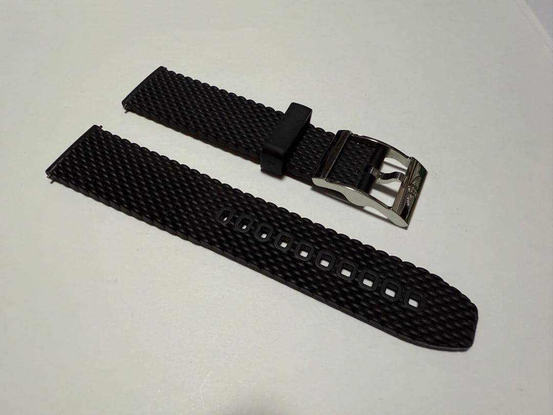 美品　純正ブライトリング　スーパーオーシャンヘリテージ　ラバーベルト