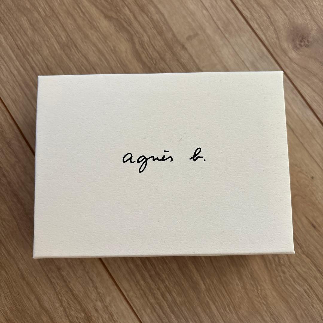 最終値下げ！ 【美品】 agnis b. ブラックレザー名刺入れ