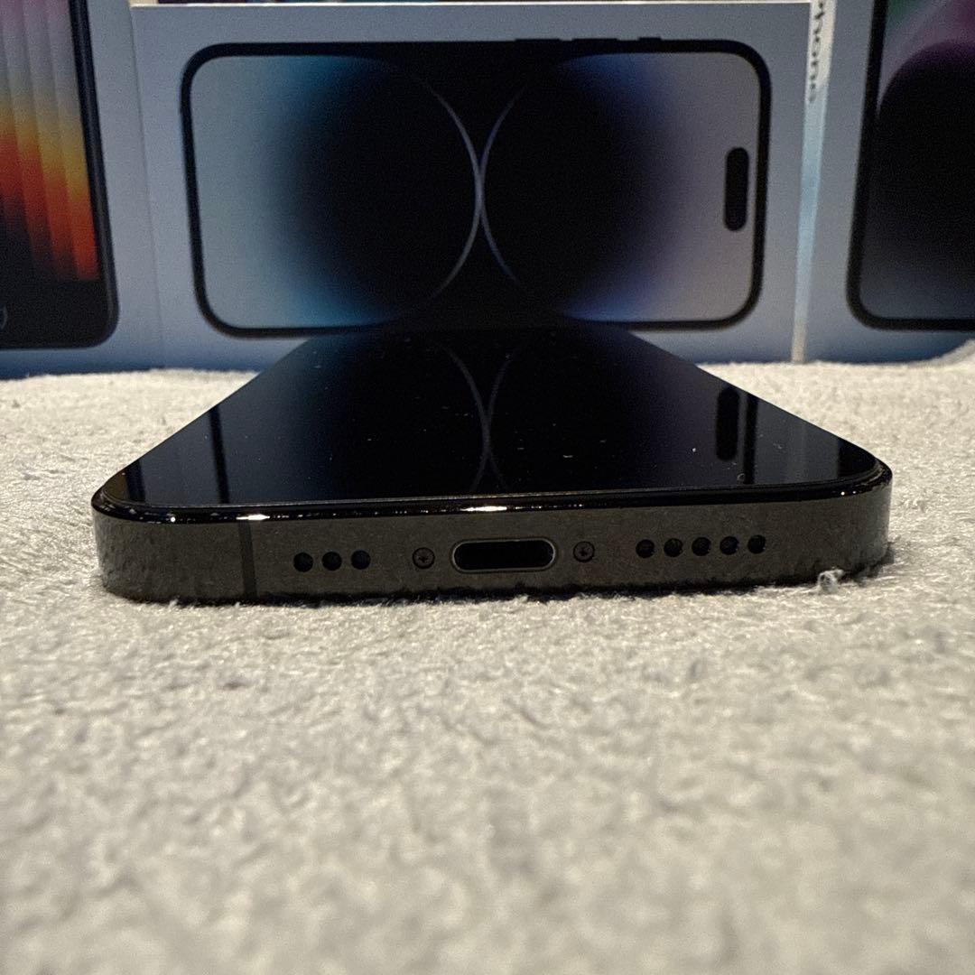 バッテリー100% iPhone 14 Pro スペースブラック 256GB