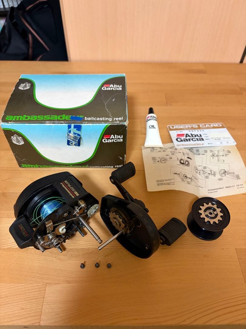 リール Abu Garcia ambassadeur 521XLT PLUS