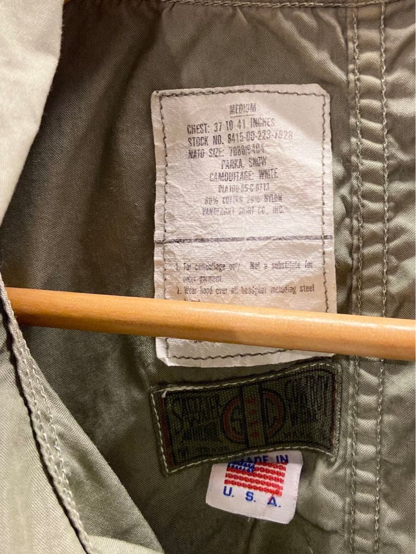 ビンテージ 米軍  PARKA スノーパーカー 80s リメイク