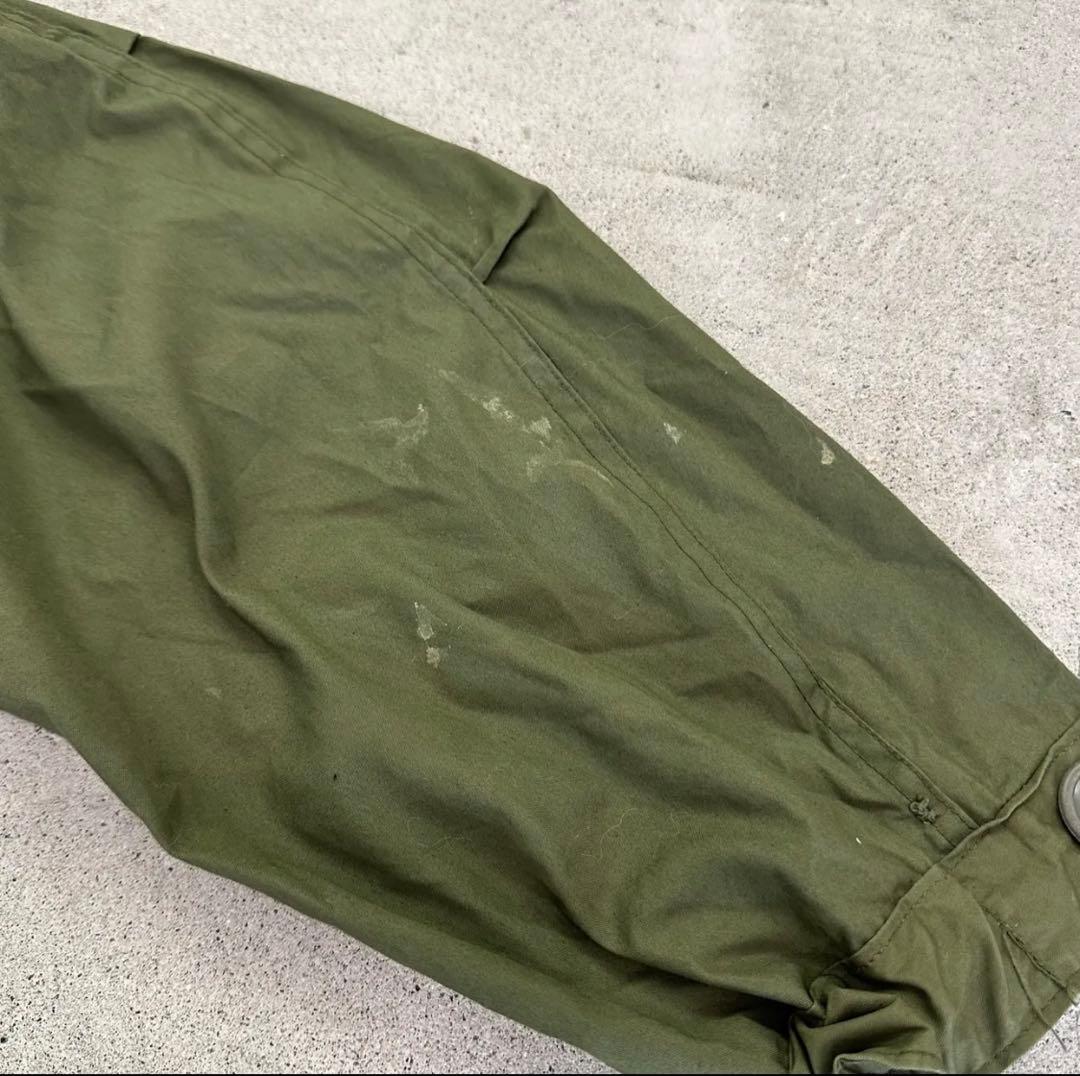 実物 新品 70s M-65 フィッシュテール フィールドパーカー アルミXS