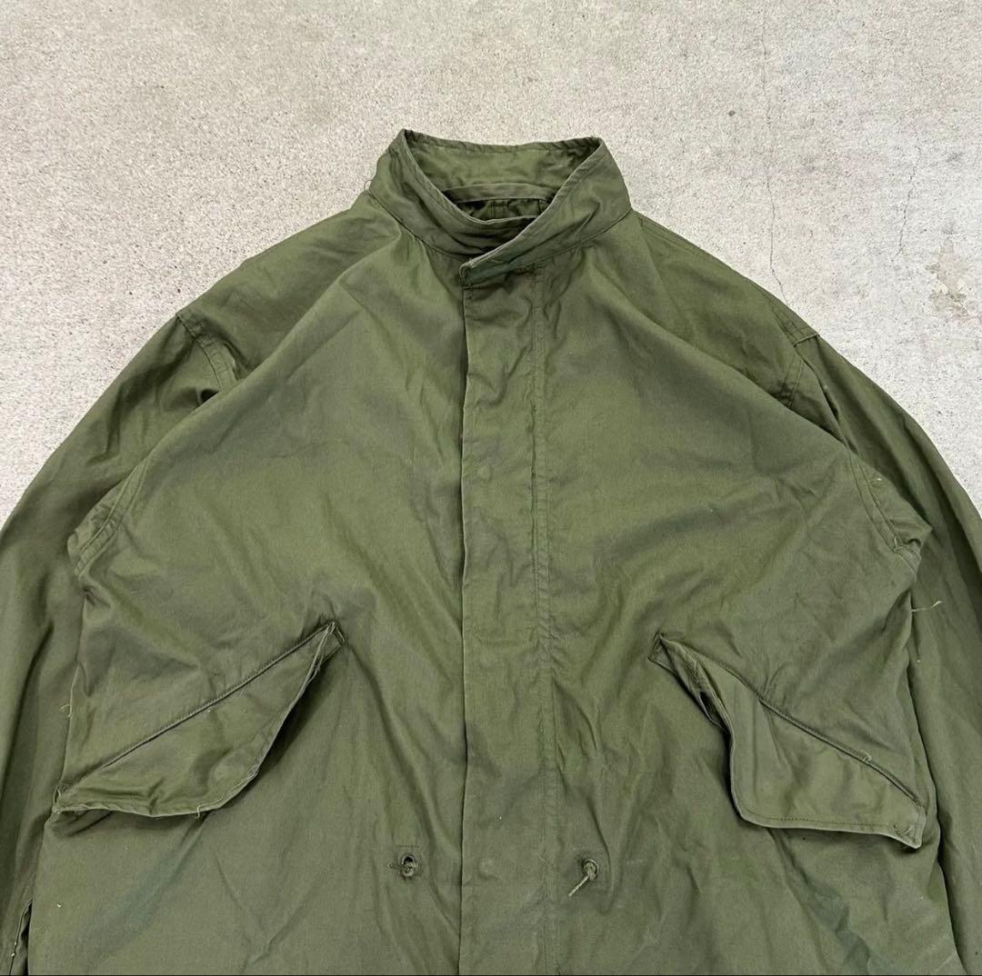 実物 新品 70s M-65 フィッシュテール フィールドパーカー アルミXS