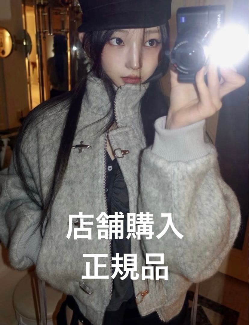 ジャケット・アウター theredthread S clasp balloon blouson