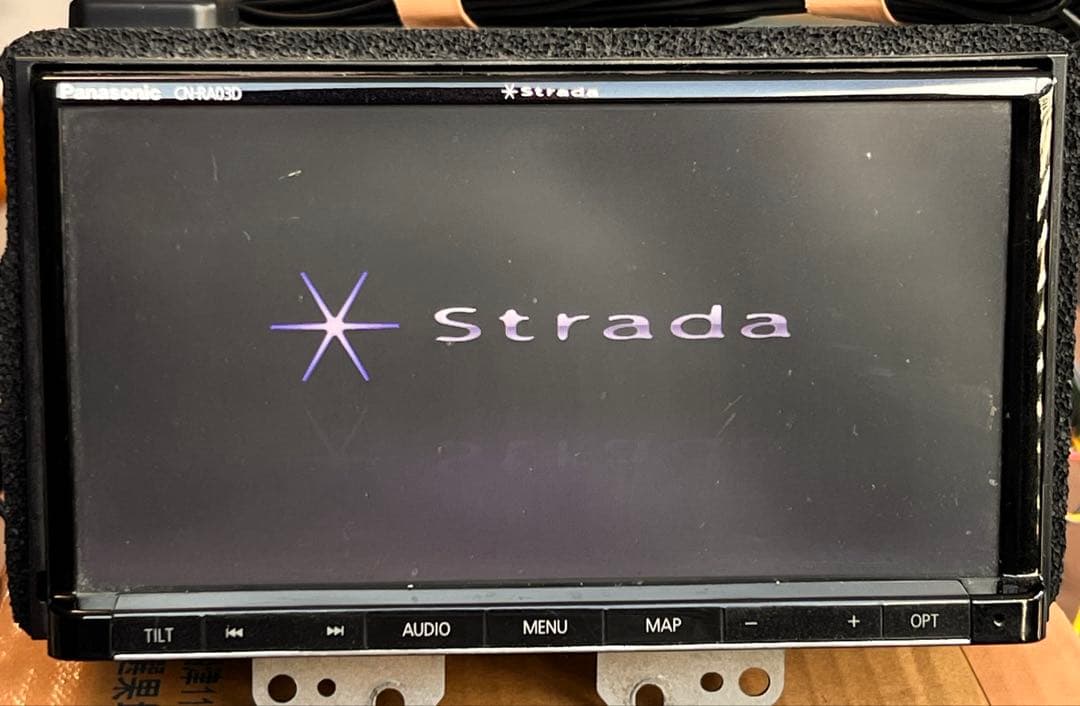 Panasonic Strada CN-RA03D 地図データ2016年