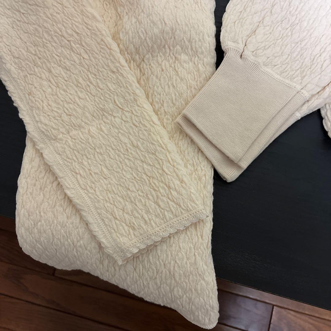 健康肌着　ひだまり　レディース上下セット　1月限定お値下げ