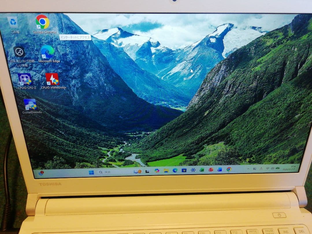 Windowsノート本体 Toshiba RX73/VBP i5 16GB 256SSD Wi11Pro