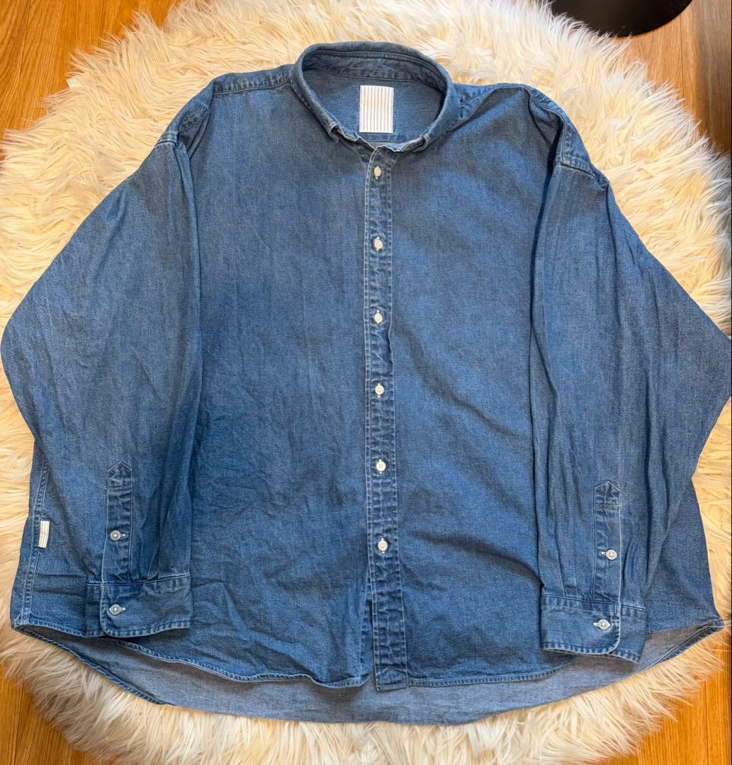 s.f.c（striper for creative）　デニムシャツ