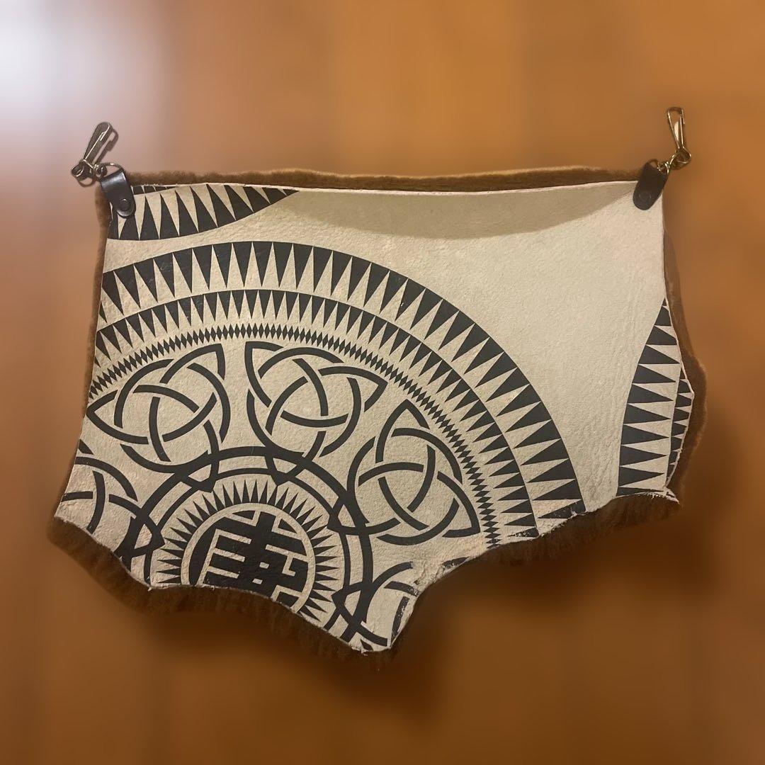 小物 GARA MOUTON BUM FLAP