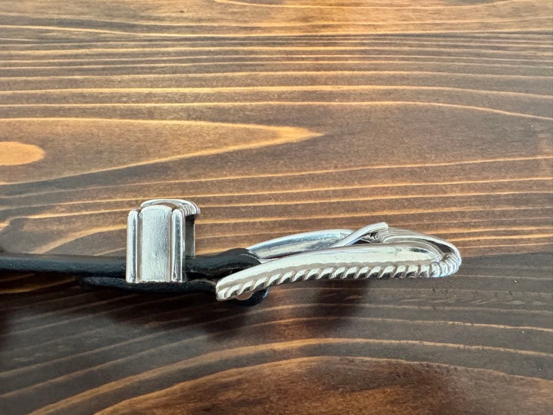 TORYLEATHERトリーレザーウエスタンベルト ブラック サイズ28USA製