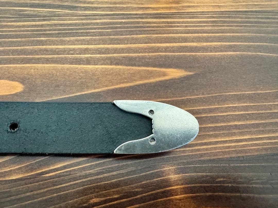 TORYLEATHERトリーレザーウエスタンベルト ブラック サイズ28USA製