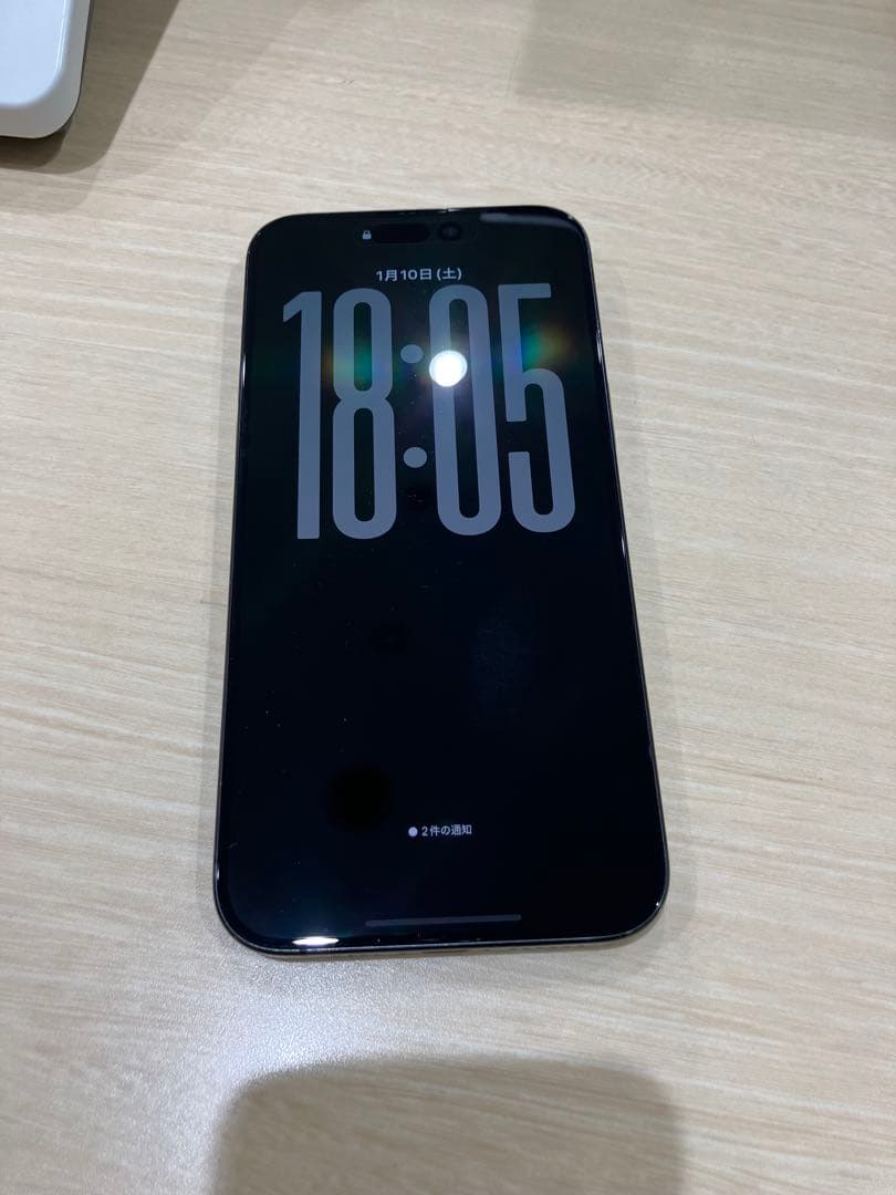 iphone15pro max 256gb 黒　グレー　ブラック　simフリー