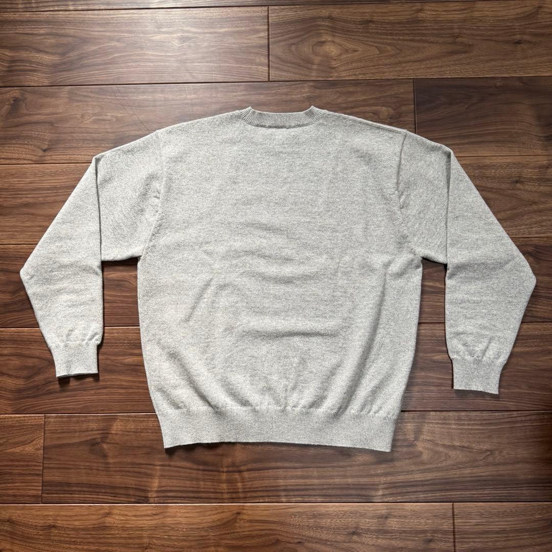 【美品】YONETOMI RIGID CASHMERE SWEATER 4