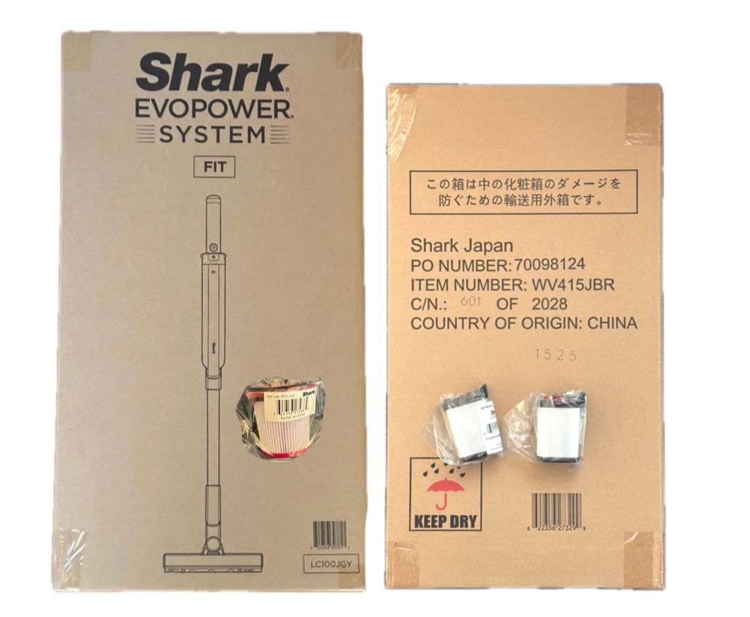 新品 Shark LC100JGY / WV415JBR / フィルター セット