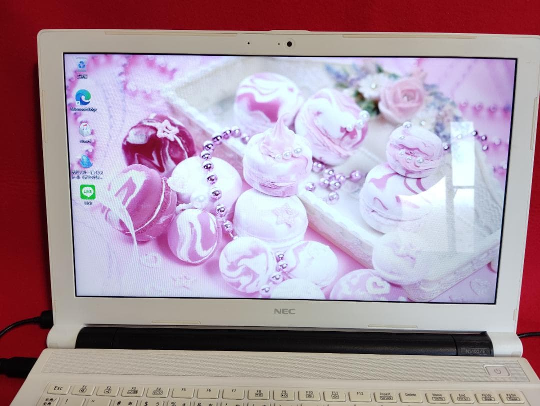 ★清潔感ある白★Windows11、Office搭載NECノートパソコン