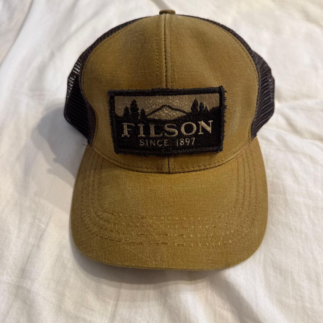 フィルソン　FILSONメッシュキャップ　ベージュ
