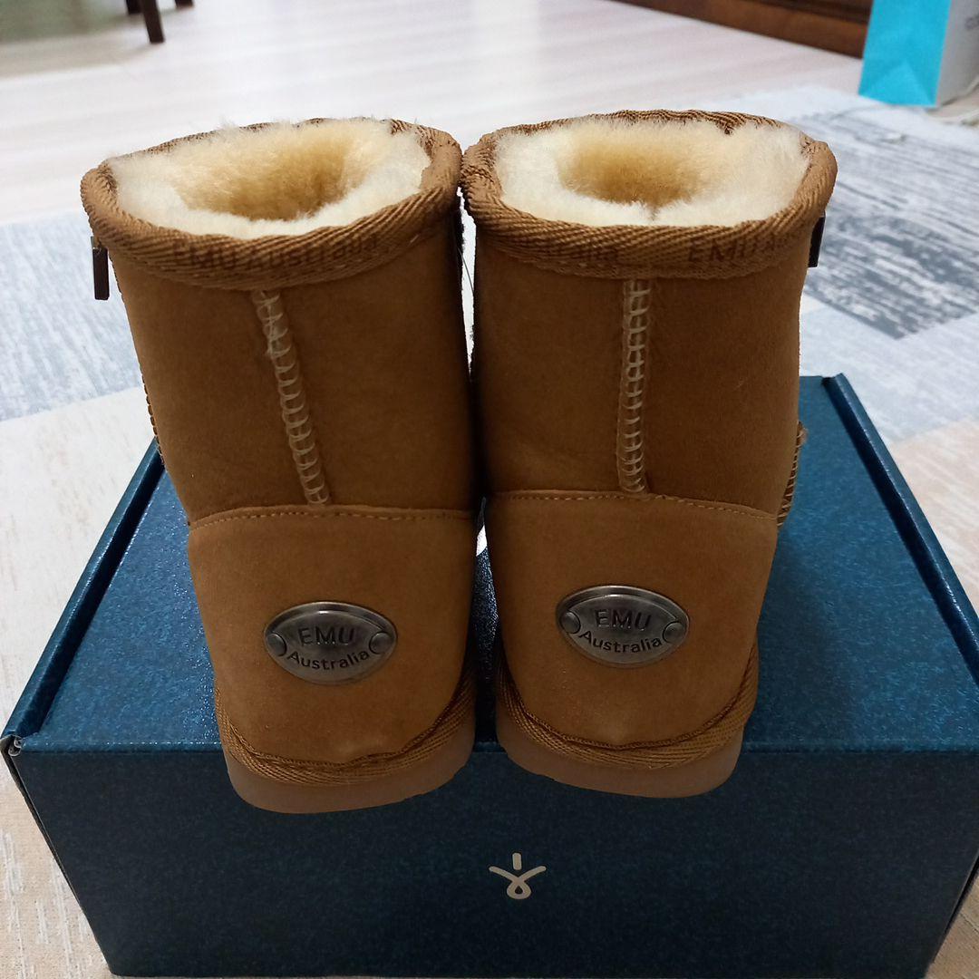 ませいな☆ エミュームートンブーツ24センチ