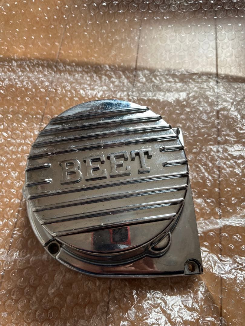 gt380 ジェネレーターカバー メッキ加工済み ダイナモカバー BEET