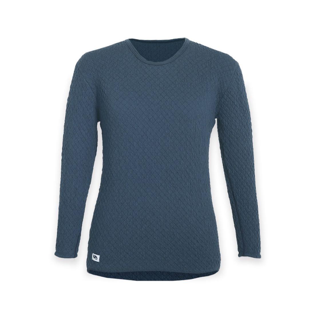 【正規品】ひだまり肌着 チョモランマ 婦人長袖丸首インナーＬ GMS822