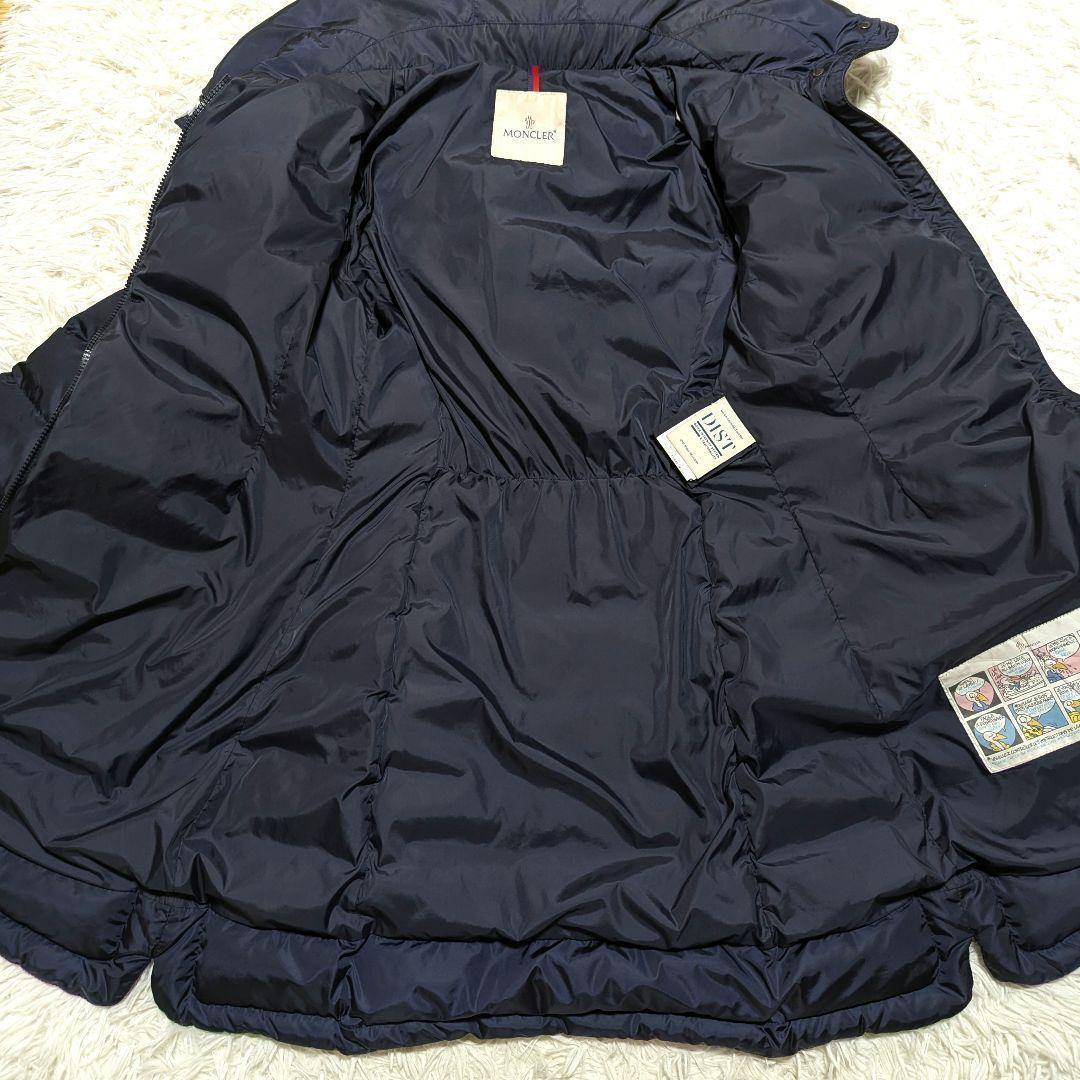 【美品】MONCLER FLAMMETTE ダウンジャケット ネイビー