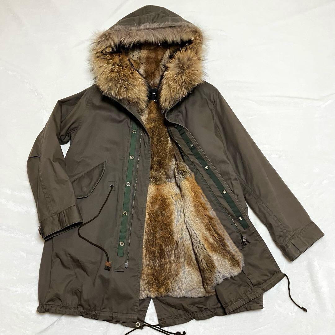 BEATING HEART モッズコート リアルファー ライナー付き 2way