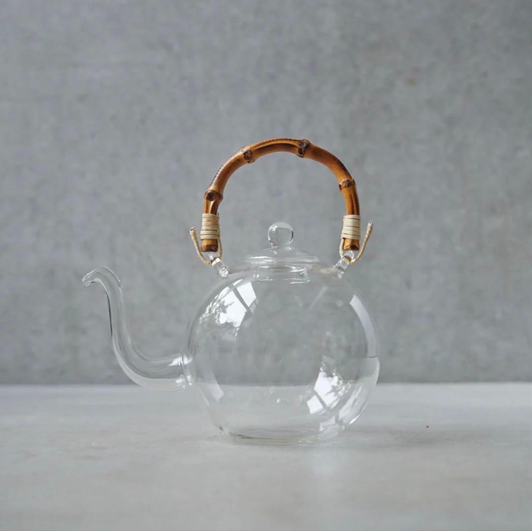 【新品・未使用】日ノ出化学製作所　ガラスポット　Mサイズ