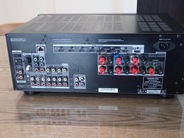 美品ONKYO AVアンプ TX-NR636リモコン付き　微難ありですが快調動作
