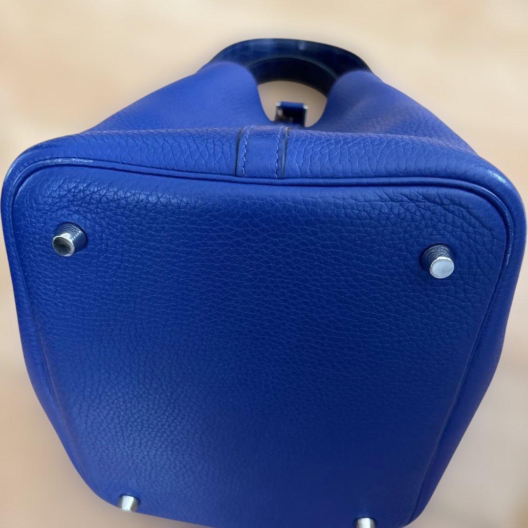 エルメス アリゲーターハンドルピコタンMM