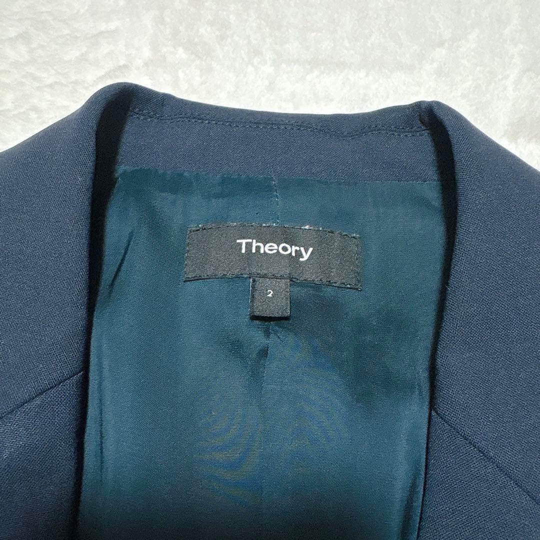 Theory セオリー パンツスーツセットアップ レディース ネイビー 2
