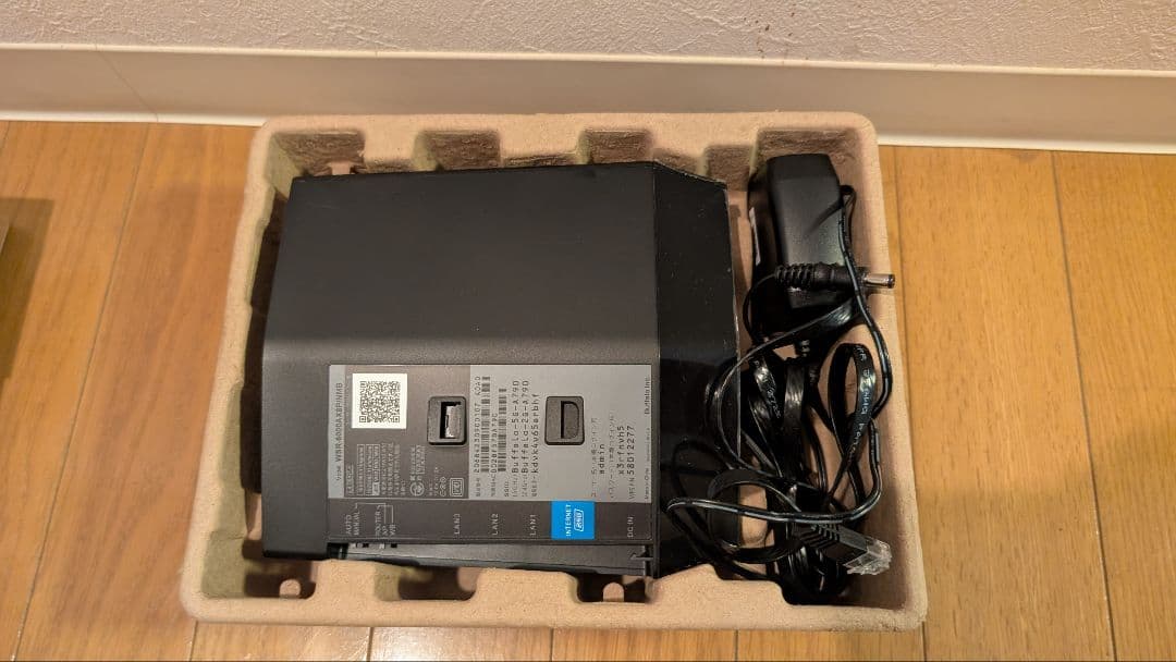 ルーター・ネットワーク機器 BUFFALO WSR-6000AX8P/NMB