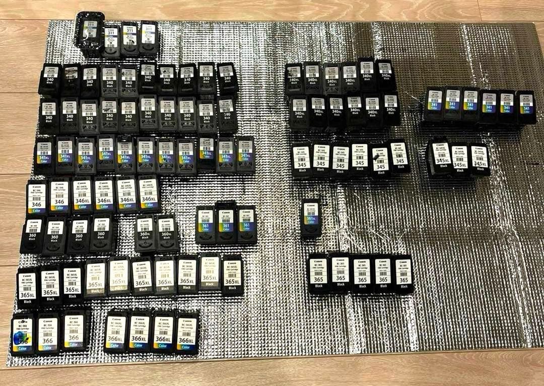 キャノン 純正インク使用済カートリッジ100個