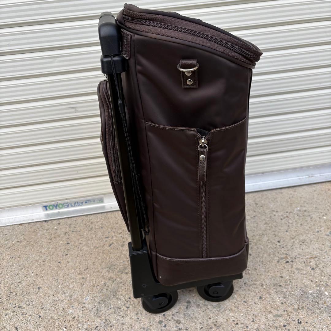 up/ SWANY スワニー トラベルキャリー ブラウン 旅行用品