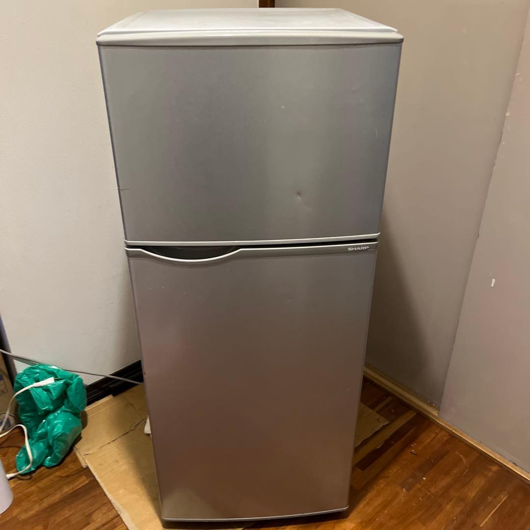 SHARP シルバー冷蔵庫