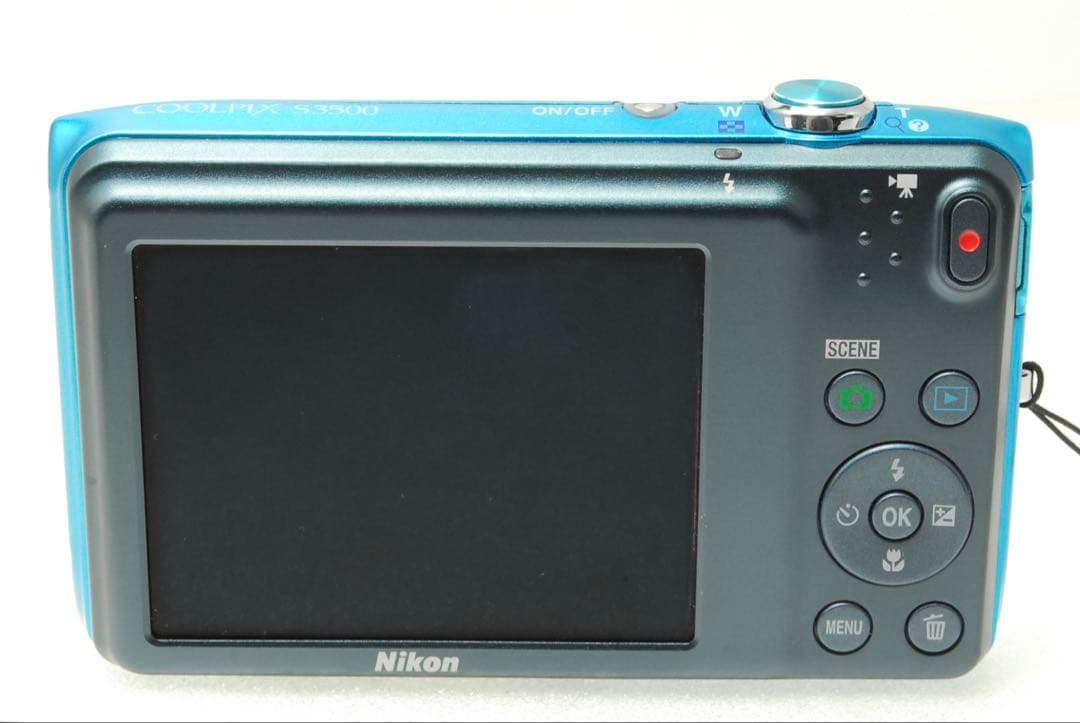 Nikon COOLPIX S3500 ❤️スマホ転送 動作確認済 ブルー ニコン
