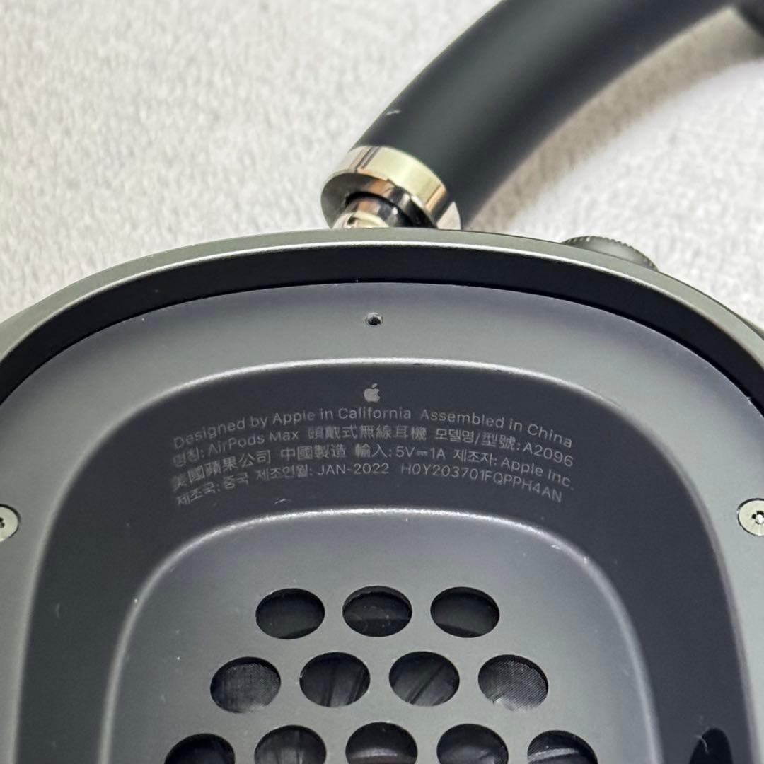 【綺麗】Apple AirPods Max 第1世代 スペースグレイ