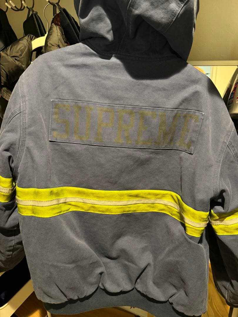 ジャケット・アウター Reflective Stripe Hooded Work Jacket