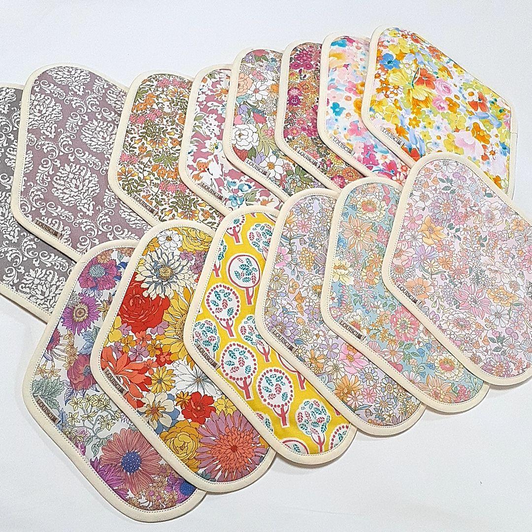 あい様　これからボタンをおつけします。計14枚オーガニック今治タオル布ナプキン