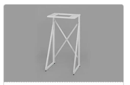 リンナイ　衣類乾燥機高台 DS-54HSF ホワイト